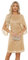 GRACE KARIN Damen Club Glitzer Kleid Vintage MidiKleid Pailletten Kleid 3/4 Chiffon Ärmel Party Cocktailkleid Festlich Hochzeit Abendkleid XXL Rose Gold DECL0525-01