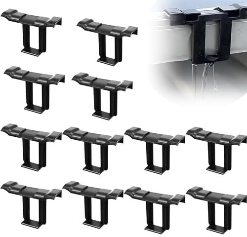 Solarpanel Wasserablauf Clips Entwässerung Clips Solarpanel Schlammentfernungsclip PV Modul Reinigungsclips für Photovoltaik Panel 35mm 12 Stück