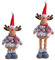 Weihnachtspuppe Teleskop Plüsch Spielzeug, Weihnachten Teleskop Stehend Weihnachtspuppe Weihnachtsmann Schneemann Elch Puppe Deko Puppe Ornamente mit Teleskopbeinen Tischdekoration Basteln Deko