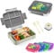 Yskmefun Brotdose Kinder mit Fächern | 1330ml Lunchbox Kinder | Bento Box | Junior Brotbox| Snackbox | Perfekt für Schule, Kindergarten & Unterwegs, BPA Frei