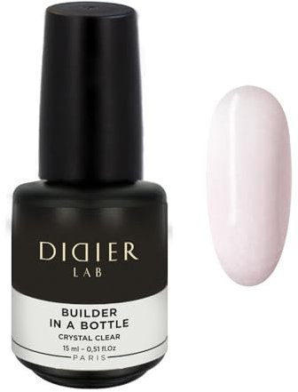 Didier Lab - Premium Nail Builder Gel - Clear Strengthening LED UV Hard Gel Nail Builder - 15ml
