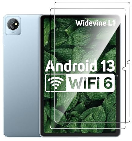 ELECTRO-WEIDEWORLD [2 Piezas] Protector de Pantalla para Blackview Tab 70 WiFi, Antihuellas Resistente Arañazos Cristal Templado para Blackview Tab 70 WiFi, Transparent