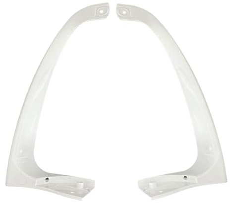 Lot de 2 poignées de porte de réfrigérateur faciles à utiliser en métal pour réfrigérateurs indépendants
