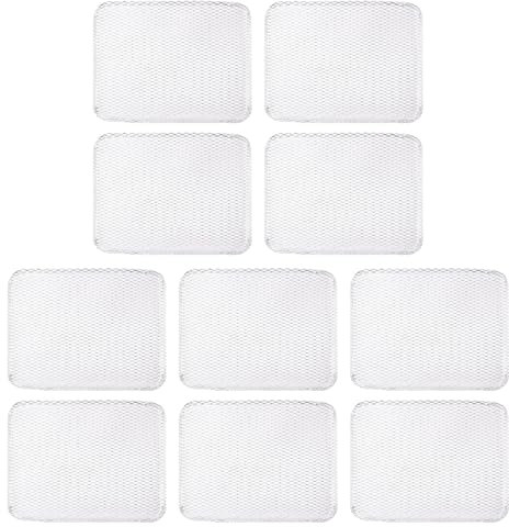 karelwui Grill Net 10pcs Barbecue Mesh Disposable Outdoor Grill Topper Non-stick Vegetable Meat Grilling Net Mat Camping Picnic Grilling Liner Bbq Tool 10 pcs
