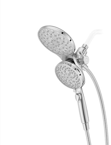 Pfister HydroFuse 020HFM01CC Duschkopf und Handbrause, Schlauch im Lieferumfang enthalten, magnetisches Andocken, 6 Funktionen, 2,5 GPM, poliertes Chrom-Finish