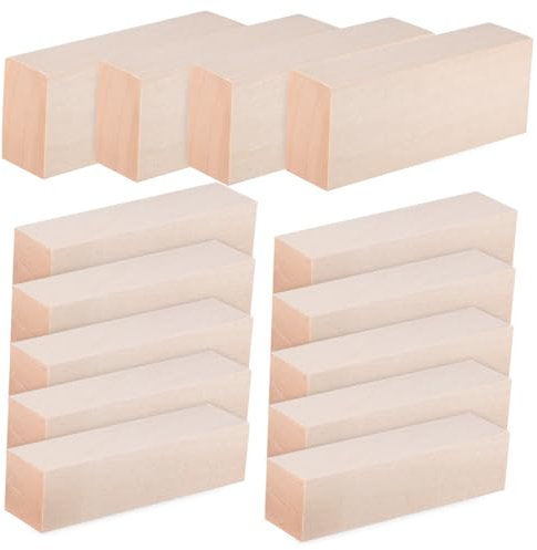 HOODANCOS 14stücke Quadratische Dübel Holzleisten Für Basteln Furnierstreifen Quadratische Holzstäbe Bastelbedarf Aus Holzmaterialien Glatte Oberfläche Für Handarbeiten