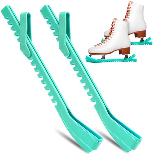1 Paio Protezioni per Lame per Pattini da Ghiaccio, Protezione Regolabile per Pattini da Ghiaccio,Coprilama Pattini Ghiaccio Protezioni Lama Pattinaggio Artistico per Hockey o Pattinaggio Artistico