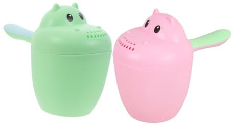 SHOWERORO Dusche Shampoo Becher Badewannenspüler Für Neugeborene Spüleimer Zum Haarewaschen Robustes Material Vielseitig Einsetzbar