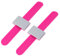 OFFIGAM 2stücke Magnetisches Armband Mit Nadelkissen Ohrfeigenarmband Aus Silikon Friseurarmband Zum Halten Von Haarspangen Praktisch Für Schönheitspflege Und Nähen