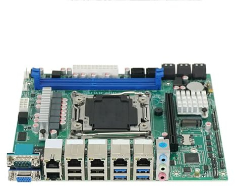 JSGHGDF Enterprises Grade ITX Motherboards with 10 SATAs RAIDs 6x2.5Gb Ethernet Port CPU Compatibility Routers Motherboards