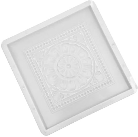 HEALSOPTHY Stampo per Mattoni in Cemento Plastico Riutilizzabile Design Antico per Piastrelle Antiscivolo, Facile da Sformare, per Cortili Cinesi e Spazi Esterni