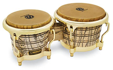 LP Latin Percussion Giovanni Galaxy Wood Bongo Gold Hardware LP793X