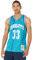 Mitchell & Ness Alonzo Mourning Charlotte Hornets Swingman 1992–1993 Trikot, Blaugrün/Ein Hauch von Paradies (Trace of Paradise), XL