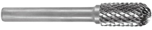 RUKO 116023 - Fresas metal duro forma C - WRC Semiesférica (12 x 65 mm)