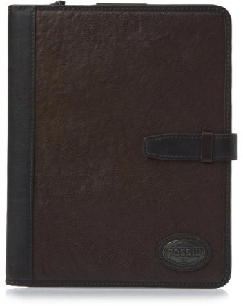 Étuis PC portable/ipad Cuir adulte FOSSIL MEN SLM ESTATE LTHR TABLET CASE DRK BROWN ML8289201