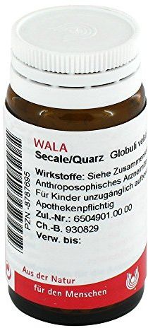 SECALE QUARZ Globuli 20 g