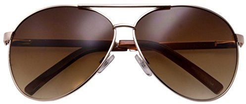 grinderPUNCH Big XL Wide Frame Extra große Pilotensonnenbrille Oversized 148 mm Gold