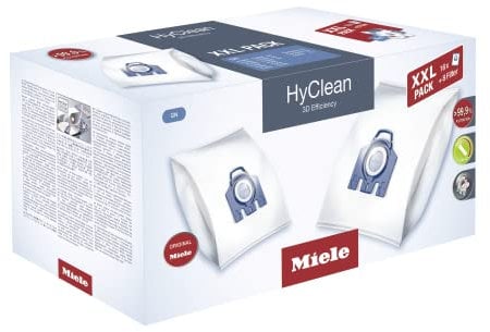 Miele Vacuum Cleaner Bags XXL Pack GN HyClean 3D