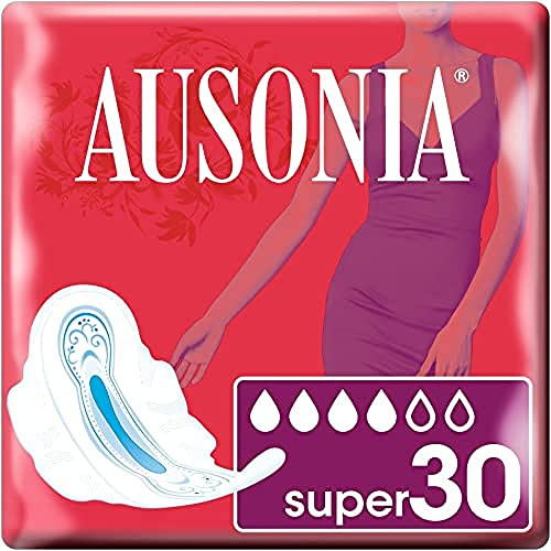 Ausonia Damenbinden Super mit Flügeln 30 unidades