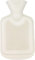 Hot Water Bottle 500ml Secure & Leak-Proof Natural Rubber Large Hot Water Bottles for Pain Relief, Hand and Foot Warmer (Cream, 500ml)