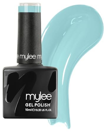 Mylee Vernis à Ongles en Gel 10 ml [Mint Leaf] UV/LED Nail Art Manucure et Pédicure, Usage Professionnel dans le Salon et à la Maison - Durable et Facile à Appliquer