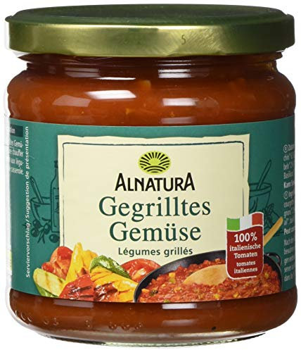 Alnatura Saucen gegrilltes Gemüse Glas, 350 ml