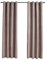 vidaXL 2X Vorhang Verdunkelung mit Metallösen Verdunkelungsvorhang Kräuselband Ösen Schlaufe Thermo Gardine Blickdicht Taupe 140x245cm