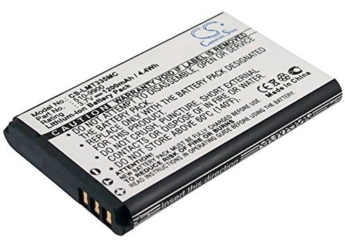TECHTEK Battery 1200mAh compatible with [Polaroid] DVG-720E, for [Liquid Image] Impact 365, Impact 367, Summit 335, Summit 337 replaces 055, 510-9900, RL-6C FBA