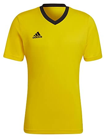 adidas Herren Entrada 22 Jersey, Team Yellow/Black, L