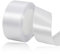 Satinband Weiß 40mm, 22 Meters Dekoration Weiss Geschenkband breit Schleifenband, Stoffband für Hochzeit, Taufe und Geburtstag Geschenke