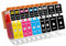 525XL 526XL Druckerpatronen kompatibel für Canon 525 526 XL für Pixma iP-4800 iP-4850 iP-4900 iP-4950 iX-6550 MG-5140 MG-5150 MG-5250 MG-5350 MG-6150 MG-6250 MG-8150 MG-8250 MX-715(10er-Pack)