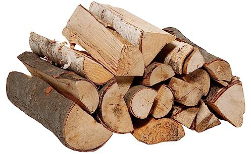 Holzscheite Natur Brennholz Dekoholz Kaminholz Kamindeko Feuer Ø 20cm ca.5 kg