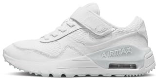NIKE Air Max Systm, Zapatillas Niños, Blanco (White/White/Pure Platinum), 36.5 EU