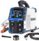 AZZUNO 135 Amp MIG Welder, 3 in 1 Multiprocess Welder 110V Flux Core Welder Flux MIG/Lift TIG/Stick Welding Machine Synergic Control IGBT Inverter Welder (volts, 110)