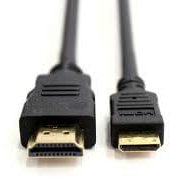 DragonTrading Mini HDMI to HDMI Lead Cord Video Cable Compatible with Canon EOS, Powershot, Nikon Coolpix, D Series, Sony, Fujifilm, Nvidia Shield Tablet, Camera Camcorder - 4k 2.0 (1M)