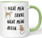 JUNIWORDS Tasse, Nicht Mein Zirkus, Nicht Meine Affen, Hellgrün (1008372)