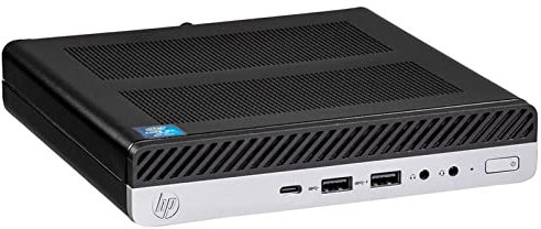 HP EliteDesk 800 G4 PC Mini Computer Intel i5-8400T Ram 16GB SSD 512GB Windows 11 Pro (Ricondizionato)