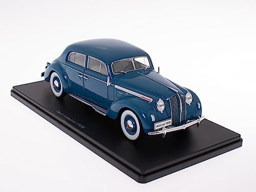 - Miniaturauto zum Sammeln im Maßstab 1:24, kompatibel mit Opel Admiral 1938 – OP016