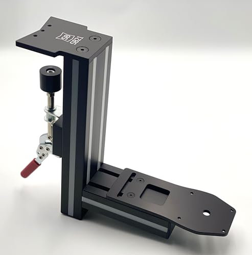 SB21 Desk Mount for The Flight Sim Game Joystick,hotas desk mount,Thrustmaster Warthog,winwing orion,vkb,virpil stick & throttle mount system/with Dust Cover (E Stick Base : Vkb Gunfighter)