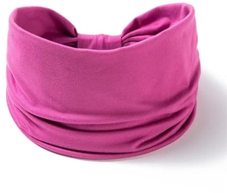 Thayakii Sportstirnband Damen, elastisches Haarband, schweißabsorbierendes Fitness Kopftuch, Fashion Outdoor Sport Stirnband (Lila)