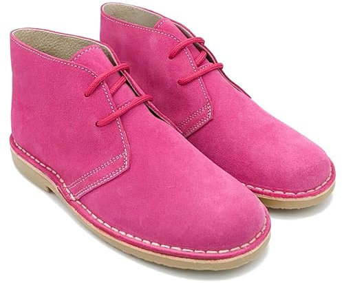 Botas Safari Pisacacas para Mujer (Fucsia, 38)