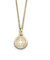 DUR Schmuck Kette KOMPASS 2.0 Strandsand, Silber 925/- vergoldet 45cm (K2946) Erbskette