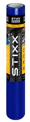 STIXX Multi Surface Protector - Self Adhesive - Waterproof and Durable - 600mm x 25m