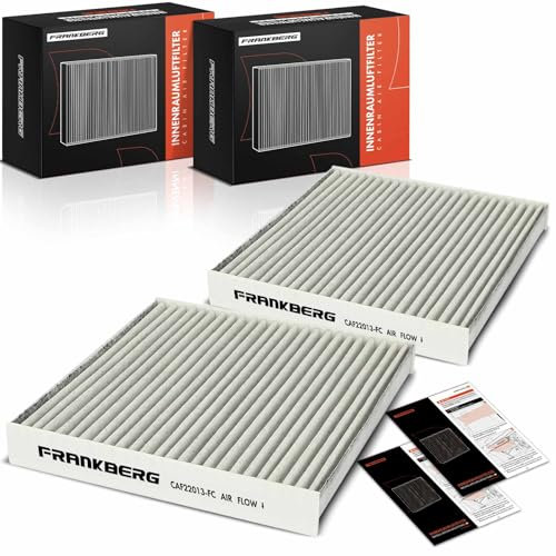 Frankberg 2x Innenraumfilter Pollenfilter mit Aktivkohle Kompatibel mit Transit FB FC FD FS FZ Transit FA FF FM FN Transit Tourneo Transit V363 FED FFD Replace# LAK859