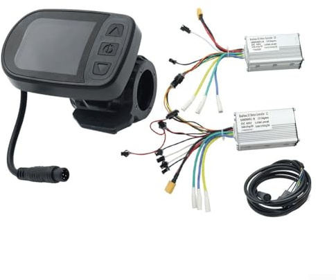 Controller-Display für Kugoo G2 Elektroroller, 48V 1000W mit Kabel und 6-poligem Anschluss (48V Display)