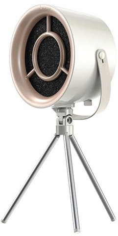 FHRKA Portable Cooker Hood, Desktop Range Hood with 3 Speed Exhaust Fan, Strong Suction Low Noise Mini Cooker Hood (White)