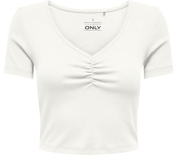 ONLY Onlbetty Life S/S Scallop V-Neck Cc JRS