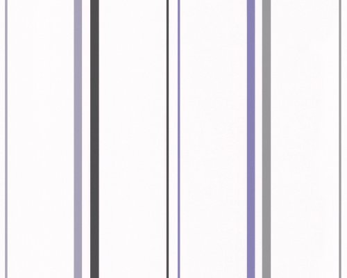 A.S. Création Papiertapete Samba, Streifentapete, grau, violett, weiß, 882219
