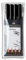 FABERCASTELL Tuschestift PITT artist pen, schwarz, 4er Etui