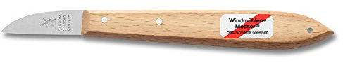 Windmühlenmesser 0359 - Coltello per fioristi e giardinaggio, in carbonio, faggio rosso
